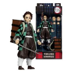 Demon Slayer: Kimetsu no Yaiba Figura Tanjiro Kamado (with Nezuko Box) (Season 3) 18 cm McFarlane Toys