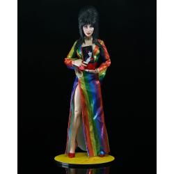 Elvira, Mistress of the Dark Figura Clothed Over the Rainbow Elvira 20 cm NECA