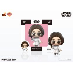 Star Wars Minifigura Cosbi Princess Leia 8 cm Hot Toys 