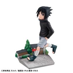 Naruto Shippuden G.E.M. Series Estatua PVC Sasuke Uchiha GO! 14 cm Megahouse