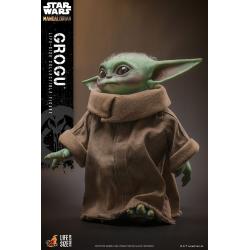 Star Wars: The Mandalorian Figura tamaño real Life-Size Masterpiece Grogu 37 cm HOT TOYS