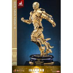 Iron Man Mark III (Gold Color Version) Figura Movie Masterpiece Diecast 1/6 Hot Toys Exclusive 33 cm HOT TOYS