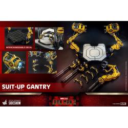 Iron Man Suit-Up Gantry Accessories Set by Hot Toys Accessory Collection Series - Iron Man 2