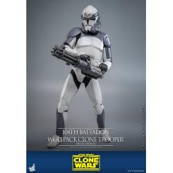 Star Wars The Clone Wars Figura 1/6 104th Battalion Wolfpack Clone Trooper Deluxe Version 30 cm Hot Toys 