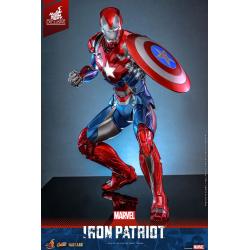 Marvel Figura Diecast Comic Masterpiece 1/6 Iron Patriot Hot Toys Exclusive 32 cm Hot Toys 