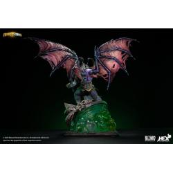 Hearthstone Estatua Illidan Stormrage 33 cm  HEX Collectibles