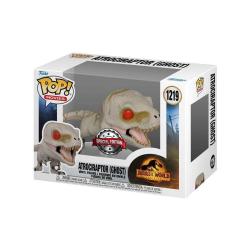 Parque Jurasico Figura POP! Movies Vinyl Atrociraptor (Ghost) Exclusive 9 cm funko