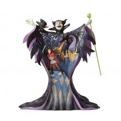 Disney Traditions by Jim Shore Maleficent with Scene Malevolent Madness Figurine, 8.75 Inch, Multicolor