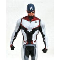 Vengadores Endgame Marvel Movie Gallery Estatua Team Suit Captain America Exclusive 23 cm