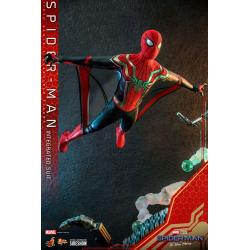 Spider-Man (Integrated Suit) Sixth Scale Figure by Hot Toys Movie Masterpiece Series – Spider-Man: No Way Home