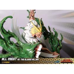 My Hero Academia Diorama All Might Vs. the Sludge Villain 30 cm