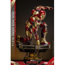 Iron Man 3 Figura Movie Masterpiece Diecast 1/6 Iron Man Mark XLII (2.0) Deluxe 32 cm HOT TOYS