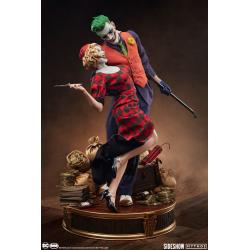 DC Comics Mythos Estatua 1/5 The Joker and Harley Quinn: Lawless Love 41 cm SIDESHOW