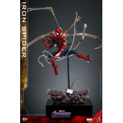 Vengadores: Endgame Movie Masterpiece Figura 1/6 Iron Spider 28 cm HOT TOYS SPIDERMAN