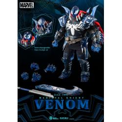 Marvel Figura Dynamic 8ction Heroes 1/9 Medieval Knight Venom 23 cm Spiderman Beast Kingdom Toys 