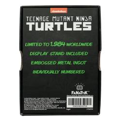 Tortugas Ninja Lingote 40th Anniversary Green Limited Edition FaNaTtik