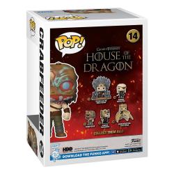 La casa del dragón Figura POP! TV Vinyl Crabfeeder 9 cm FUMKO