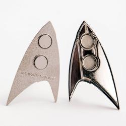 Star Trek Discovery réplica 1/1 Distintivo Médico de la Flota Estelar magnético