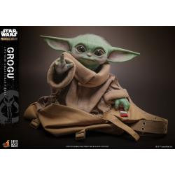 Star Wars: The Mandalorian Figura tamaño real Life-Size Masterpiece Grogu 37 cm HOT TOYS