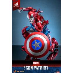 Marvel Figura Diecast Comic Masterpiece 1/6 Iron Patriot Hot Toys Exclusive 32 cm Hot Toys 