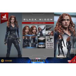 Iron Man 2 Figura 1/6 Black Widow Artisan Edition Hot Toys Exclusive 28 cm HOT TOYS