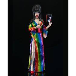 Elvira, Mistress of the Dark Figura Clothed Over the Rainbow Elvira 20 cm NECA