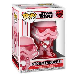 Star Wars Valentines POP! Star Wars Vinyl Figura Stormtrooper w/Heart 9 cm