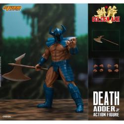 Golden Axe Action Figurine 1/12 Death Adder Jr.  Exclusive Blue Final Boss
