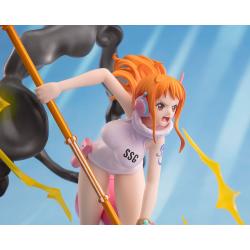 One Piece Figuarts ZERO Extra Battle Estatua PVC Nami Lightning Blast 17 cm Bandai Tamashii Nations 