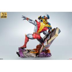 Marvel Estatua Fastball Special: Colossus and Wolverine Statue 46 cm Sideshow Collectibles