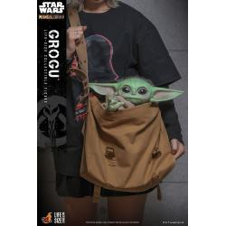 Star Wars: The Mandalorian Figura tamaño real Life-Size Masterpiece Grogu 37 cm HOT TOYS