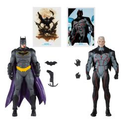 DC Collector Figuras Paquete de 6 Omega (Unmasked) & Batman (Bloody)(Gold Label) 18 cm McFarlane Toys