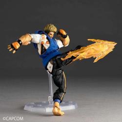 Figura de acción de Luke de Street Fighter 6 de Revoltech kaiyodo