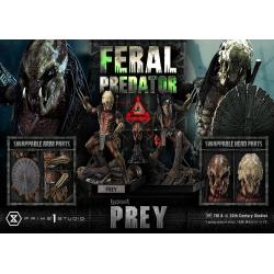 Prey (Movie) Estatua Museum Masterline Series 1/3 Feral Predator 89 cm PRIME 1 STUDIO