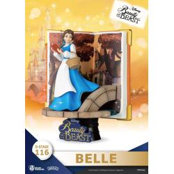 Disney Book Series Diorama PVC D-Stage Belle 13 cm