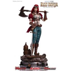 Red Sonja Figura 1/6 Steampunk Red Sonja Deluxe Version 29 cm
