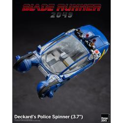 Blade Runner 2049 vehículo Deckard\'s Police Spinner 10 cm THREEZERO