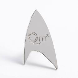 Star Trek Discovery réplica 1/1 Distintivo Científico de la Flota Estelar magnético