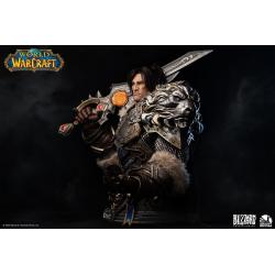   World of Warcraft Busto tamaño natural Varian Wrynn 120 cm Infinity Studio