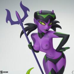 Original Artist Series Estatua Devil Girl (Purple and Green Variant) 30 cm Sideshow Collectibles