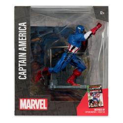 Marvel Collection Estatua PVC 1/10 CAPITAN America  #100 12 cm McFarlane Toys 