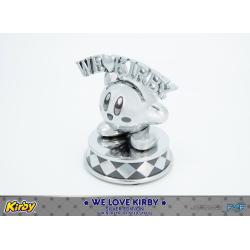 Kirby Estatua DieCast We Love Kirby Silver Edition 10 cm  First 4 Figures 