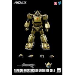 Transformers Figura MDLX Bumblebee Gold Limited Edition 12 cm ThreeZero 