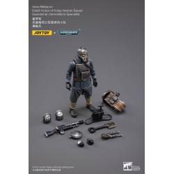 Warhammer 40k Figura 1/18 Death Korps of Krieg Veteran Squad Guardsman Demolitions Specialist 10 cm  Joy Toy (CN) 