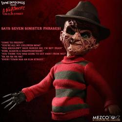 Pesadilla en Elm Street Muñeca con sonido Freddy Krueger 25 cm