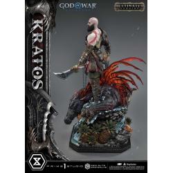 God of War: Ragnarok Estatua Real Elite Masterline Series 1/3 Kratos Ultimate Version 95 cm Prime 1 Studio