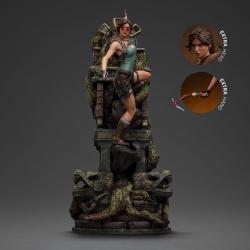 Tomb Raider Estatua 1/10 Deluxe Art Scale Lara Croft 36 cm  Iron Studios 