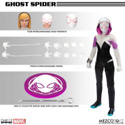 GHOST-SPIDER FIG 16 CM MARVEL ONE:12 COLLECTIVE SPIDERMAN MEZCO