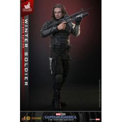 Hot Toys MMS790AE Captain America: The Winter Soldier Collectible Figurine 1/6 Winter Soldier (Artisan Edition) Exclusive 31cm