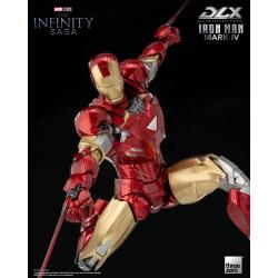 Infinity Saga Figura 1/12 DLX Iron Man Mark 4 17 cm ThreeZero